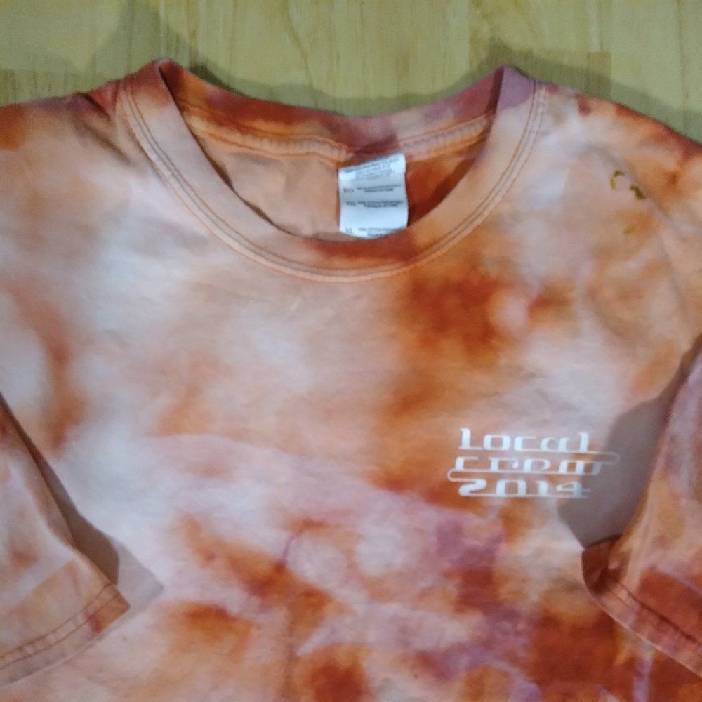 TOOL Local Crew 2014 Tour Reverse Tie Dye T-Shirt